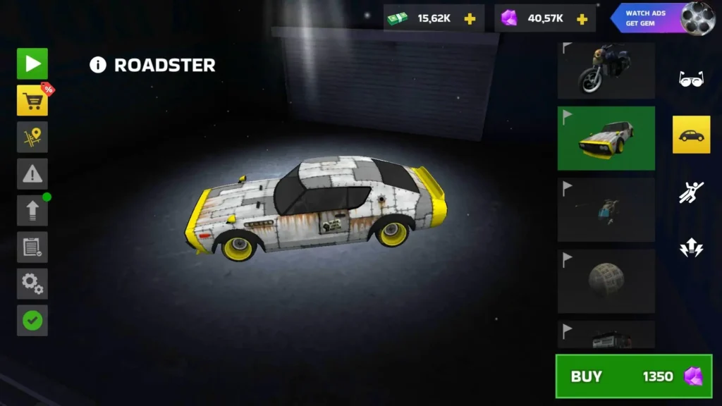 All Vehicles Unlocked