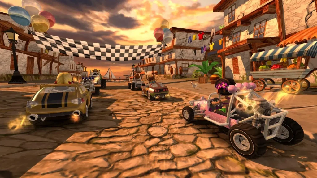 About Beach Buggy Racing MOD APK