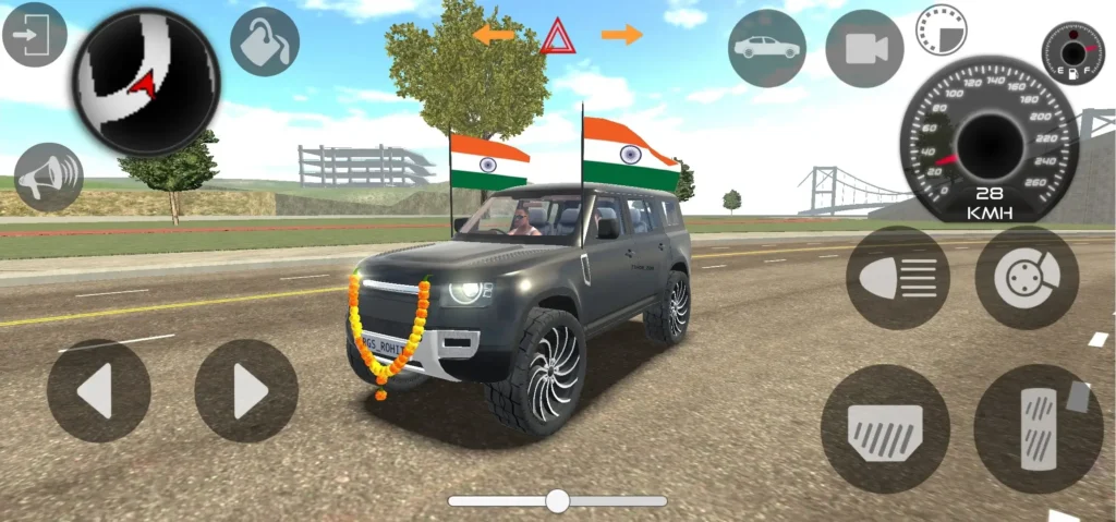 About Indian Car Simulator MOD APK