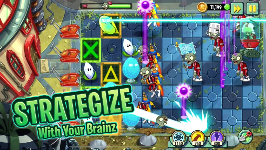 About Plants vs Zombies 2 MOD APK